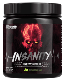 Pré-treino Insanity 300g - Growth Supplements
