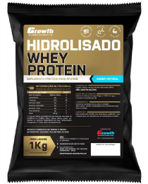 Whey Protein Hidrolisado (1kg) (sabor natural) - Growth Supplements